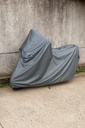 FORRO COBERTOR IMPERMEABLE MOTO RESISTENTE AL AGUA-SOL GRIS