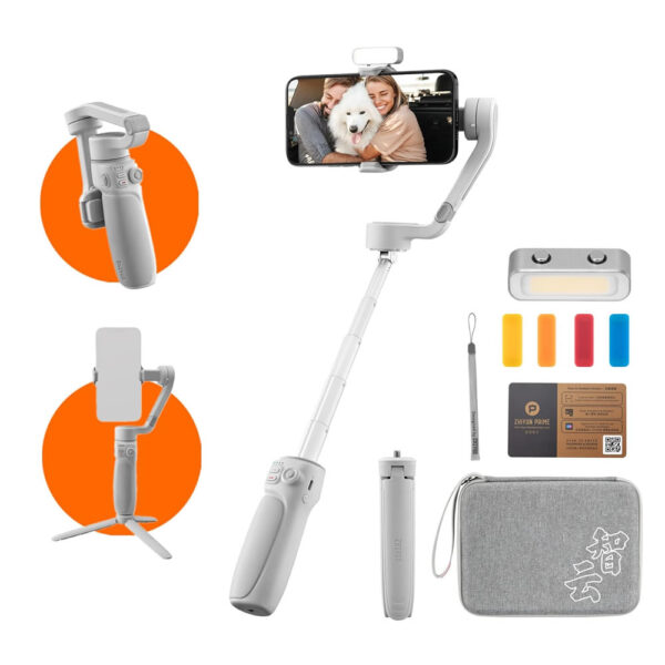 Estabilizador para Teléfono Celular Zhiyun Smooth Q4 3-Aixs Combo + Tripode
