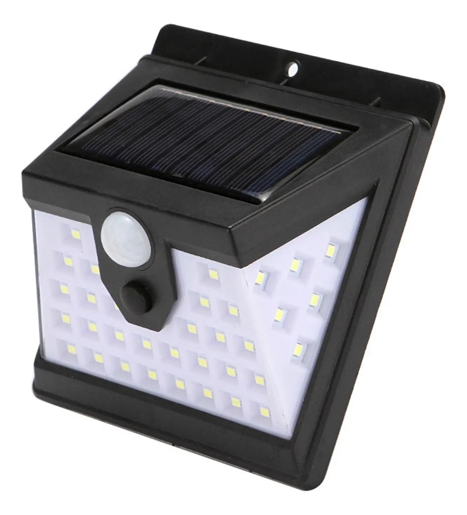 Lámpara Led De Energía Solar Con Sensor De Luz Y Movimiento