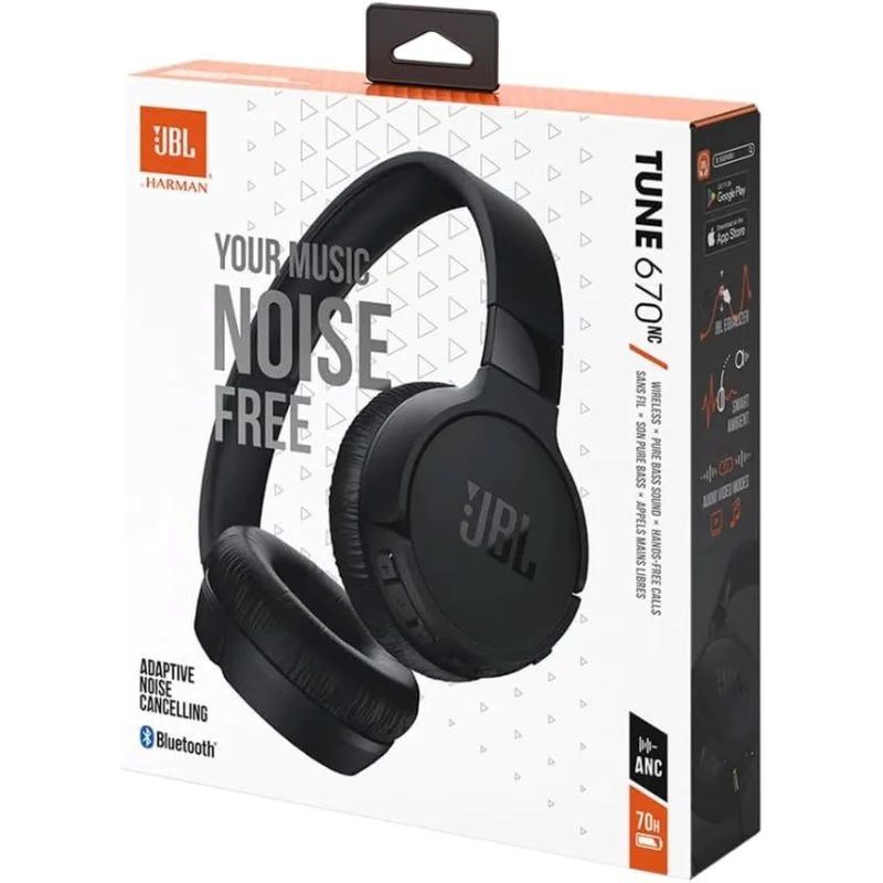 Audifono bluetooth tipo diadema tune negro JBL