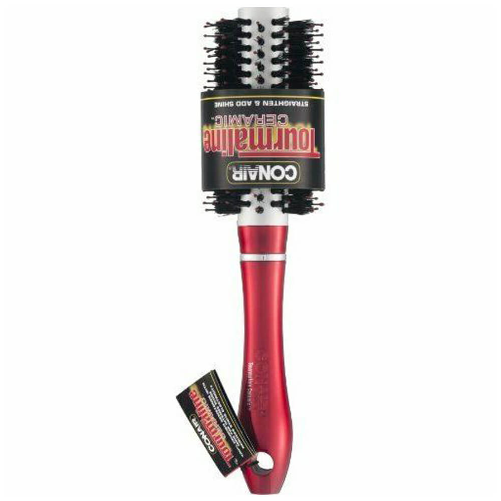 Cepillo De Cabello Conair Medium Tourmaline Ceramica Cerda Fina