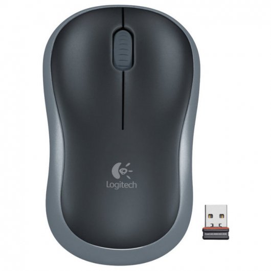 Mouse Inalámbrico Logitech M185 Gris