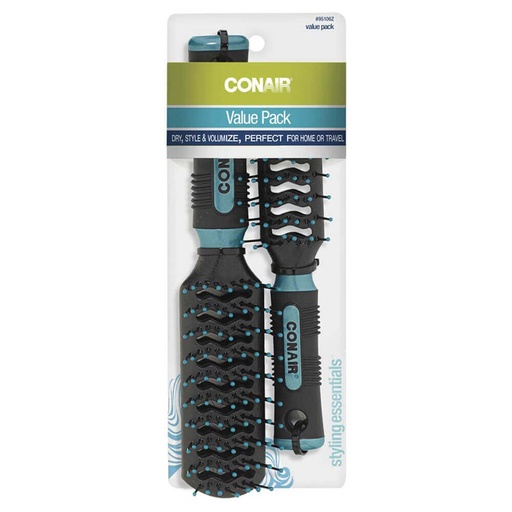 [95106Z] Cepillo De Cabello Conair 2 Pzas Respiradero