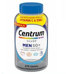 [usa_oneday_men] Multivitaminico Centrum Hombre 50+ - 275 Pastillas - Vitaminas