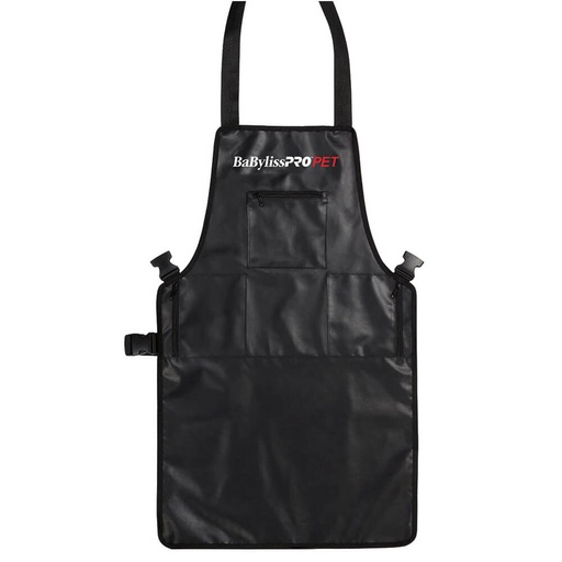 [BL-BPPAPRON] DELANTAL DE PELUQUERO BABY LISS PRO PARA MASCOTAS POLYESTER COLOR NEGRO