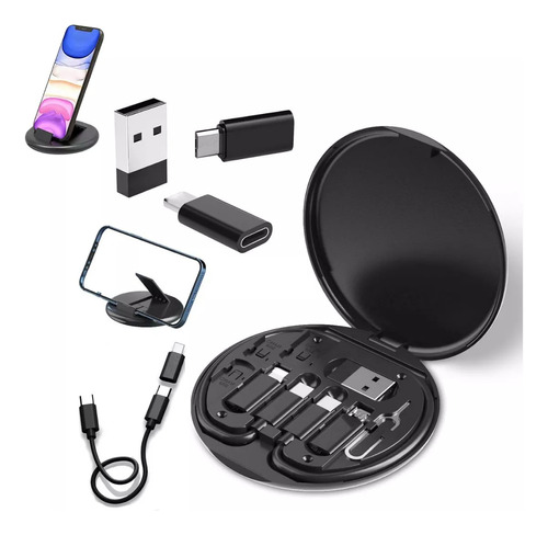 [O8U16602] Mini set multiconector para celular, ebasix