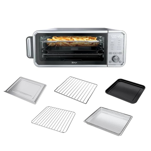 [FT405co] Ninja flip- horno tostador y freidora de aire 10 en , pantalla digital