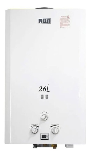 [HOGAS355] Calefon 26 Litros a Gas Rca Con Panel