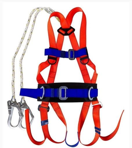 [HERRCOSTR061] Arnés De Seguridad Doble Línea Vida Century