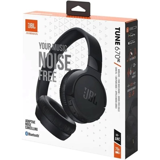 [03-01-144] Audifono bluetooth tipo diadema tune negro JBL