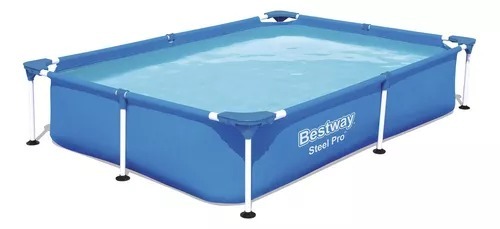 [HOJUIN5JICI6W] Piscina Armable Rectangular 2.21x1.50x43 Cm