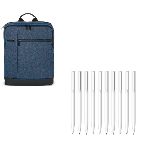 [87190] Esferos xiaomi + Mochila 90 funciones, colores negro o azul MADE FOR LOVE